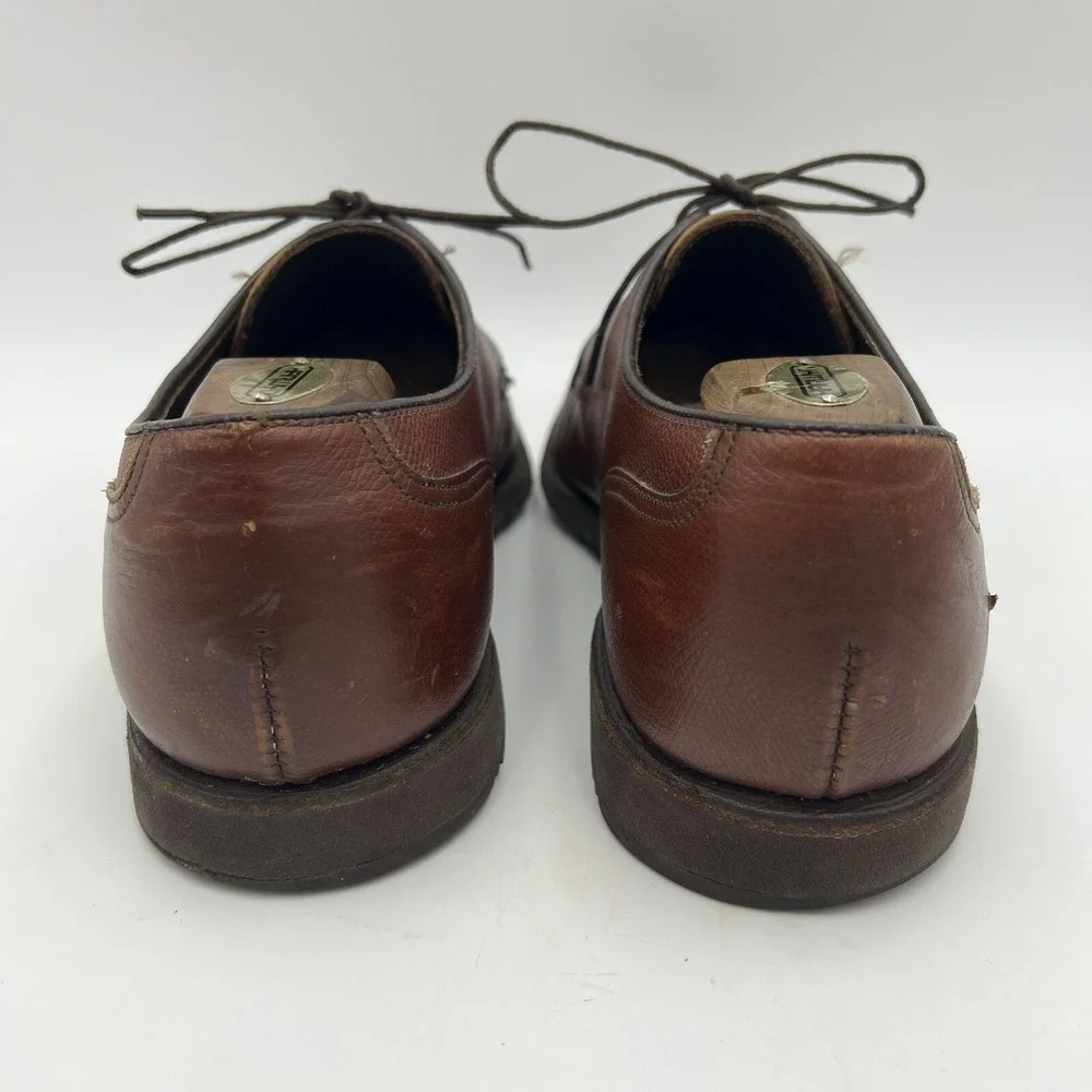 Footjoy Classics Dry Premiere Golf Brown Leather Shoes Size 10D 26803R Spikeless